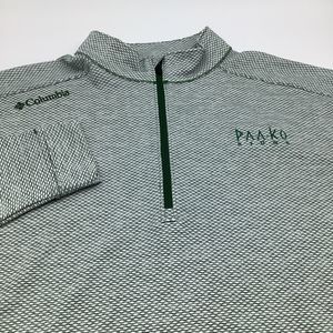 Columbia‎ Golf Mens Omni Wick Long Sleeve 1/4 Zip Pullover Size XL